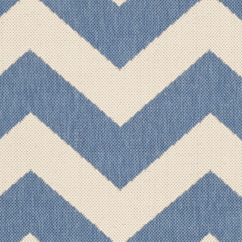 Henley Chevron Indoor / Outdoor Area Rug, Runner 69 x 244 cm
