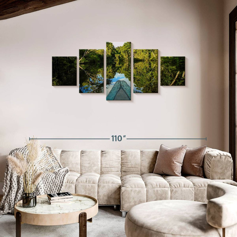 Amazonas, 36" H x 80" W