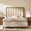 Grand lit en bois massif brun Hernest avec tête de lit tapissier pour la chambre à coucher-821413360-821413362