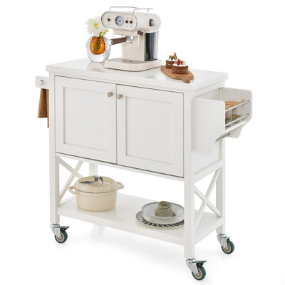 Wahyudi 80 cm W Kitchen Cart