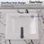 21'' x 18'' White Rectangle Vitreous China Drop In Bathroom Sink With Overflow-101986765