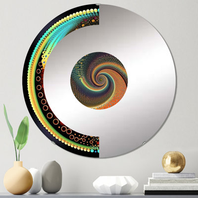 Miroir mural Iridiscdent