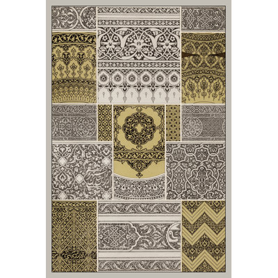 Ornament in Gold and Silver II by Vision Studio - Graphic Art