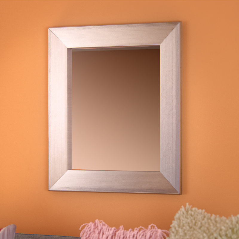 Miroir mural moderne et contemporain Dematteo, H 49 po x l 37 po