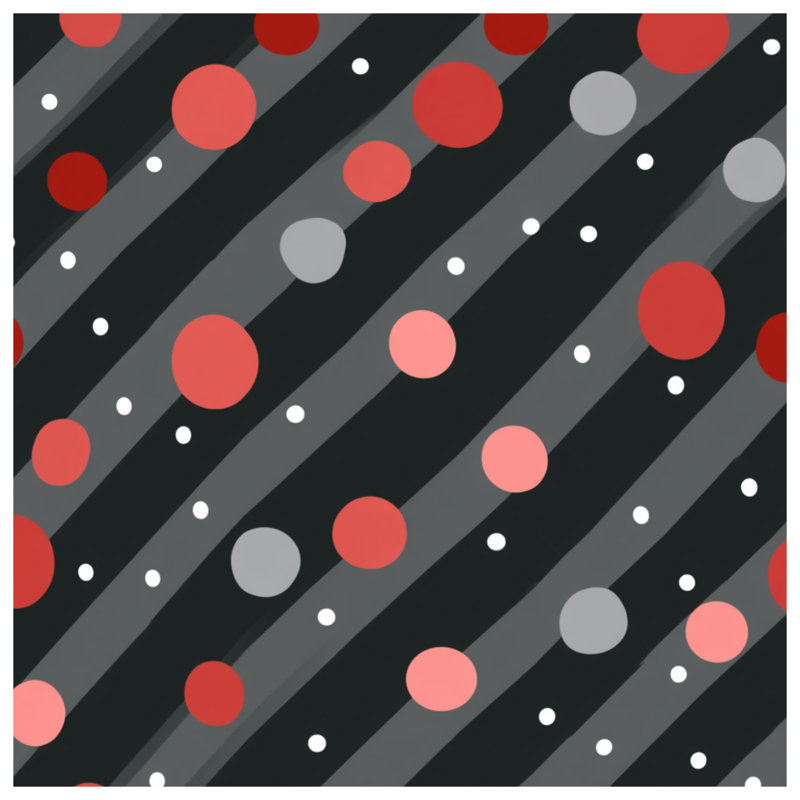Polka Dots Fleece Throw Blanket - Pattern Throws for Sofas or Beds, 50in W x 60in H
