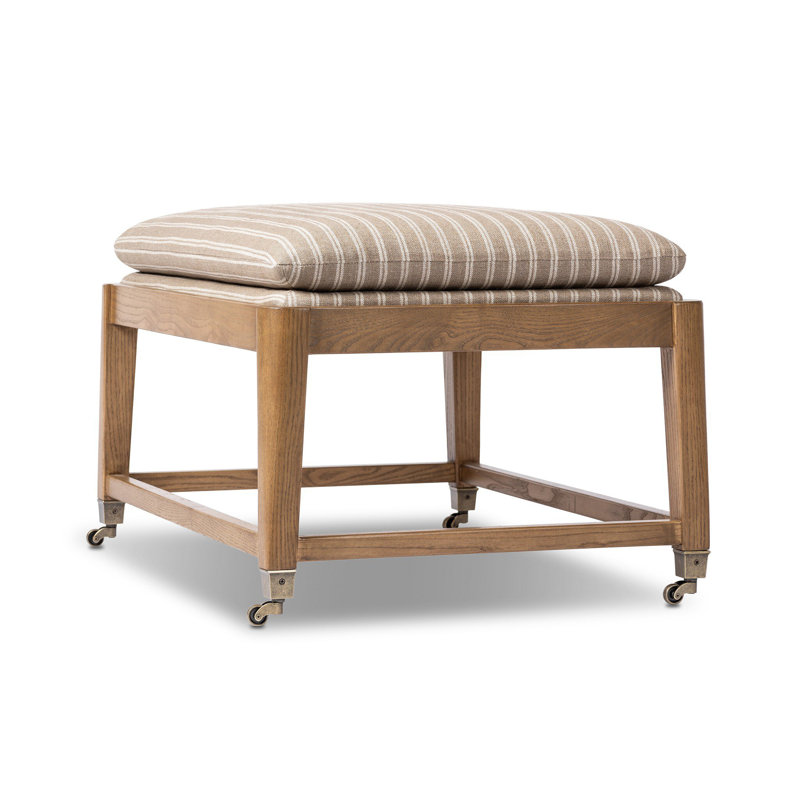 Eleanor Upholstered Stool, Rodin Sand