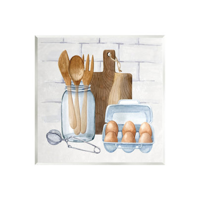 " Country Kitchen Utensils " Painting Print
