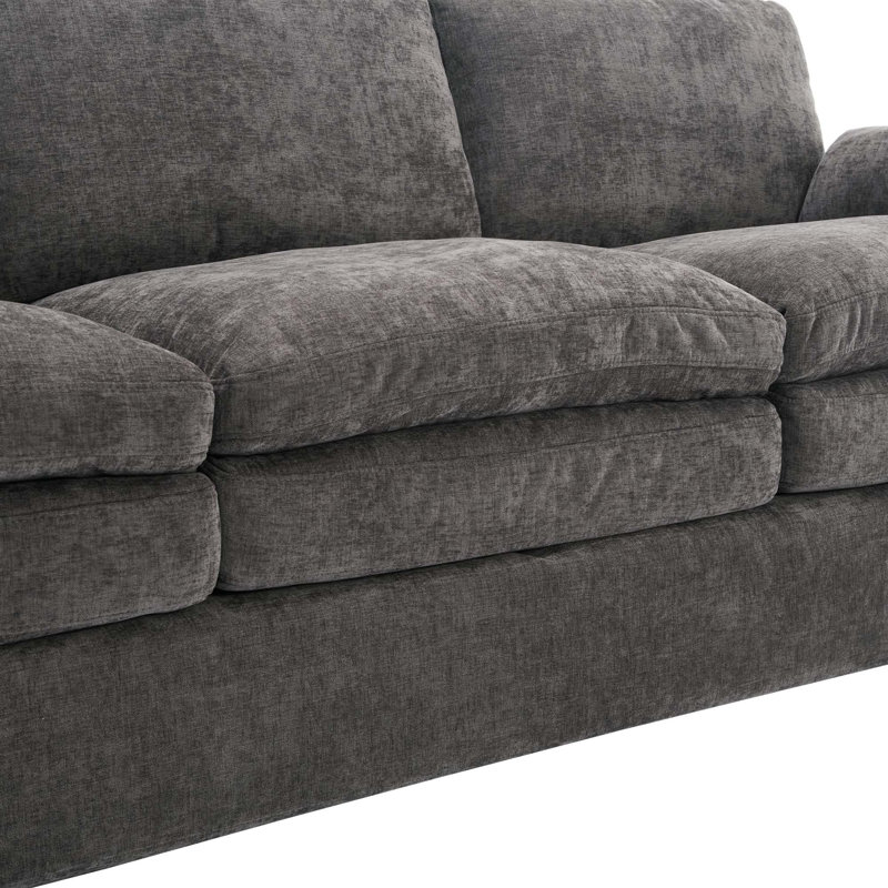 Ensemble de canapé rembourré Cozy, Gris