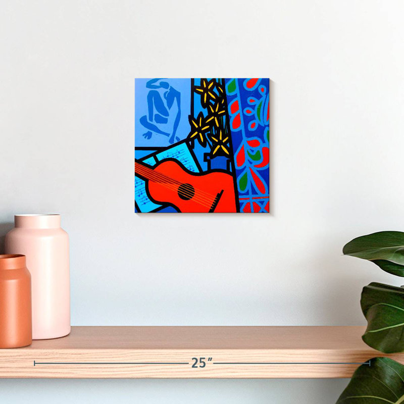 Abarca nature morte avec Matisse II, H 10 pi x l 10 pi