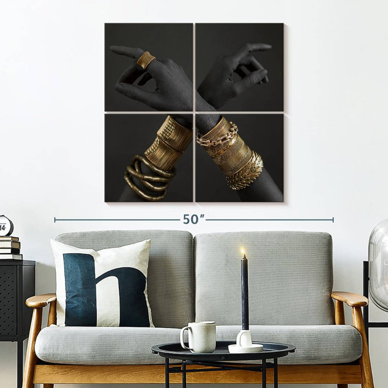 Shuttleworth Chic Hands, 32" H x 32" W