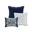 Ensemble d'édredon en coton 7 pièces Indigo-122118694-122118695