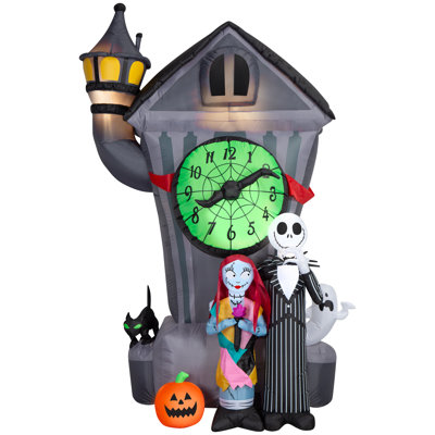 Airblown NBC Clock Tower House Giant Disney