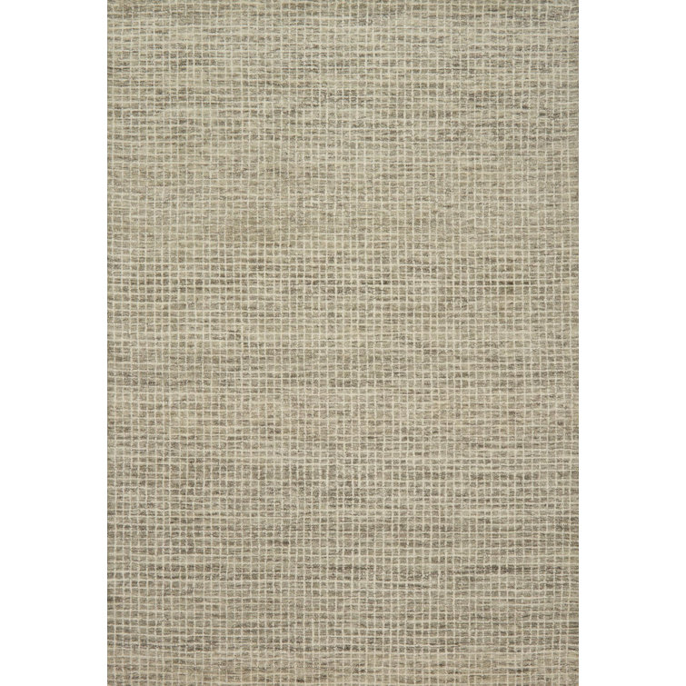 Bourque Hand Hooked Plaid Indoor Rug