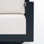 Chaise pivotante en aluminium Aden-197777267