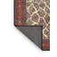 Tapis décoratif à motif oriental beige/rouge Dever-132543657