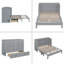 Lit escamotable double avec grands tiroirs-782645314-782645313