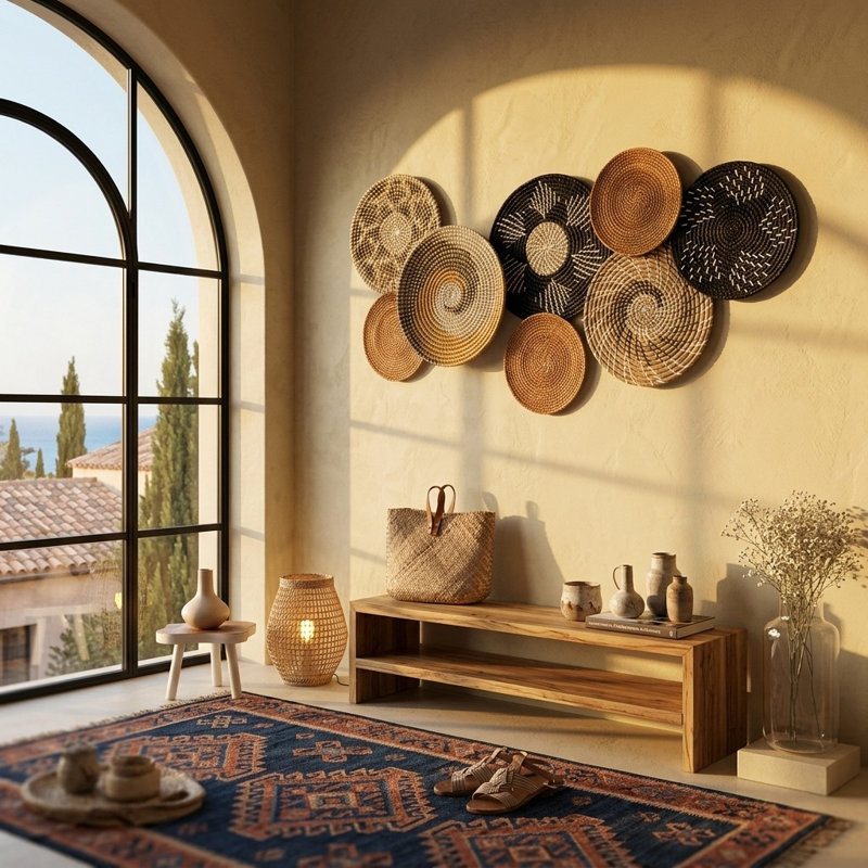 Wicker Wall Decor