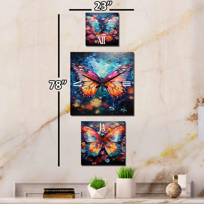 Haruyo Metal Wall Clock