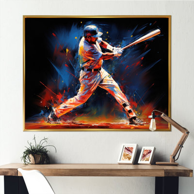 " Baseball Swing Of Emotion IV "