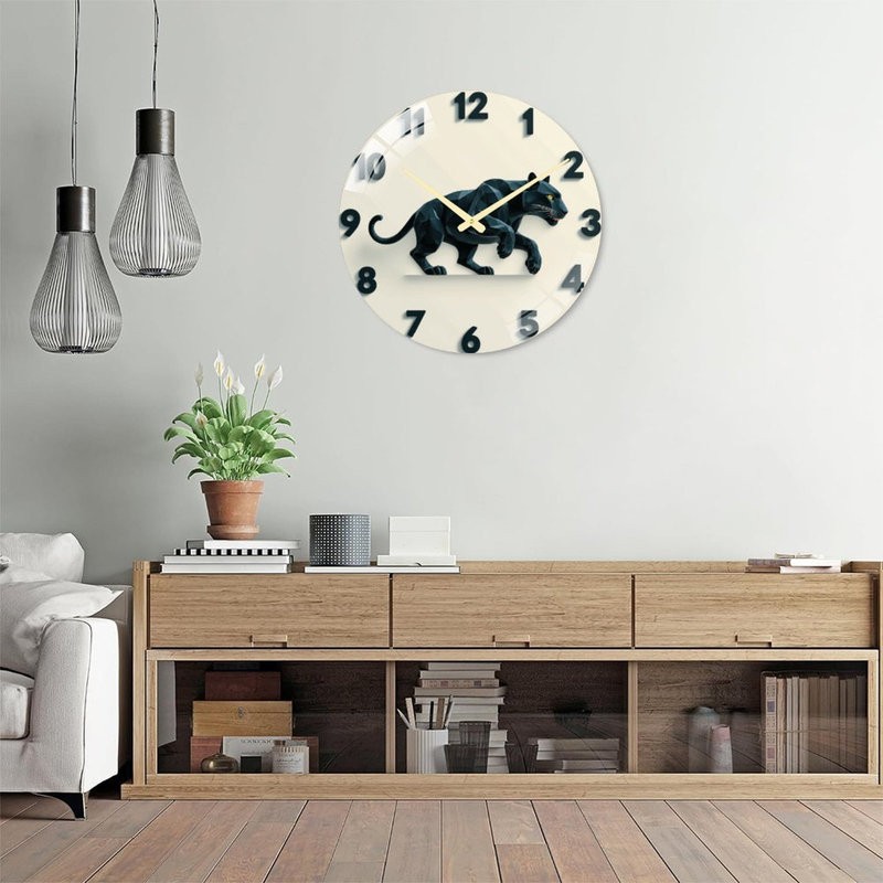 Horloge murale Panther