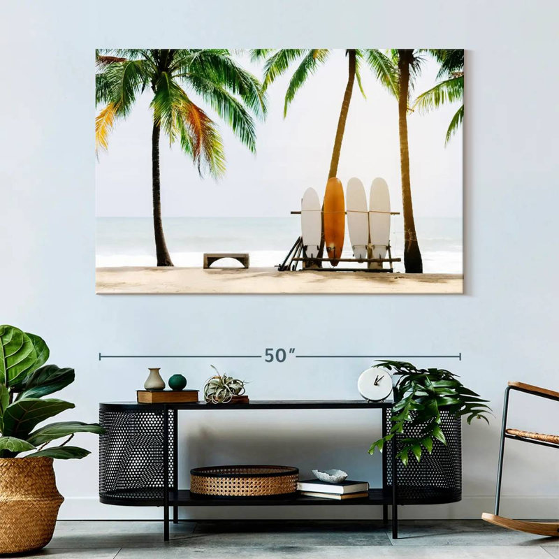 Senne Surfing Haven, 34" H x 51" W