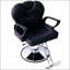 Fauteuil de coiffeur hydraulique robuste avec siège inclinable supplémentaire pour une utilisation en salon et à la maison, durable et confortable