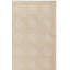 Rectangle Jamie Drake Geometric Hand-Knotted Wool Area Rug in Beige-491639093-527438962