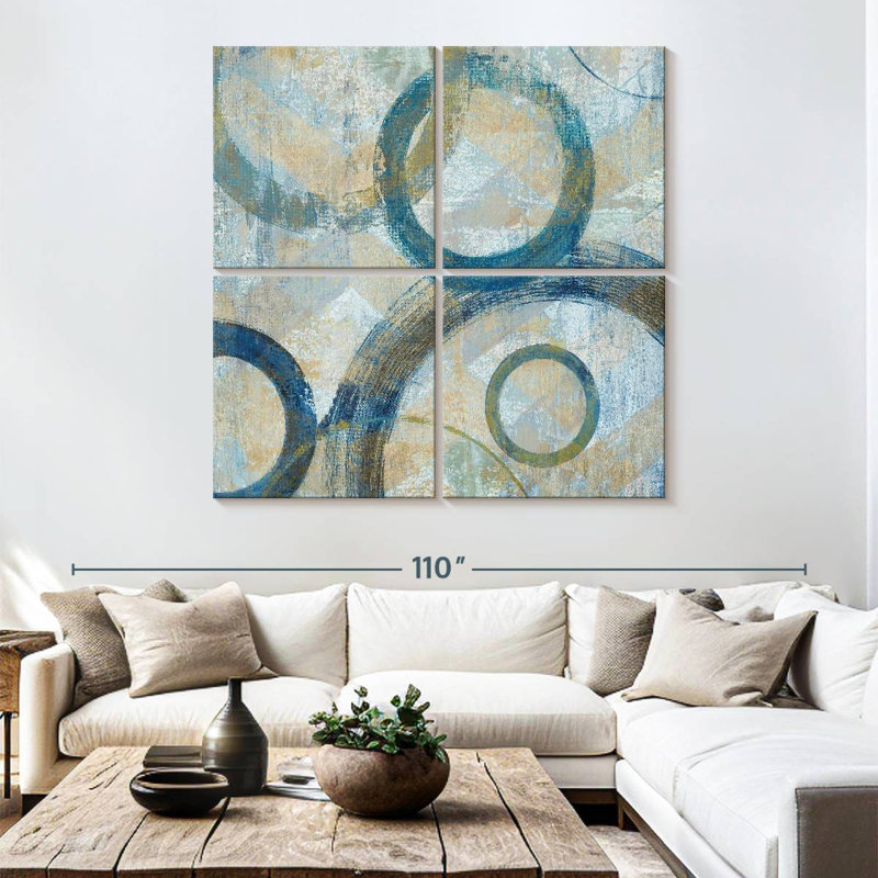 Avery Bend I, 74" H x 74" W