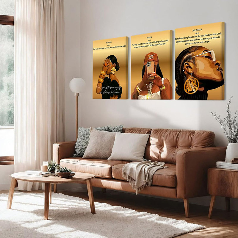 3 Piece Wrapped Canvas Print