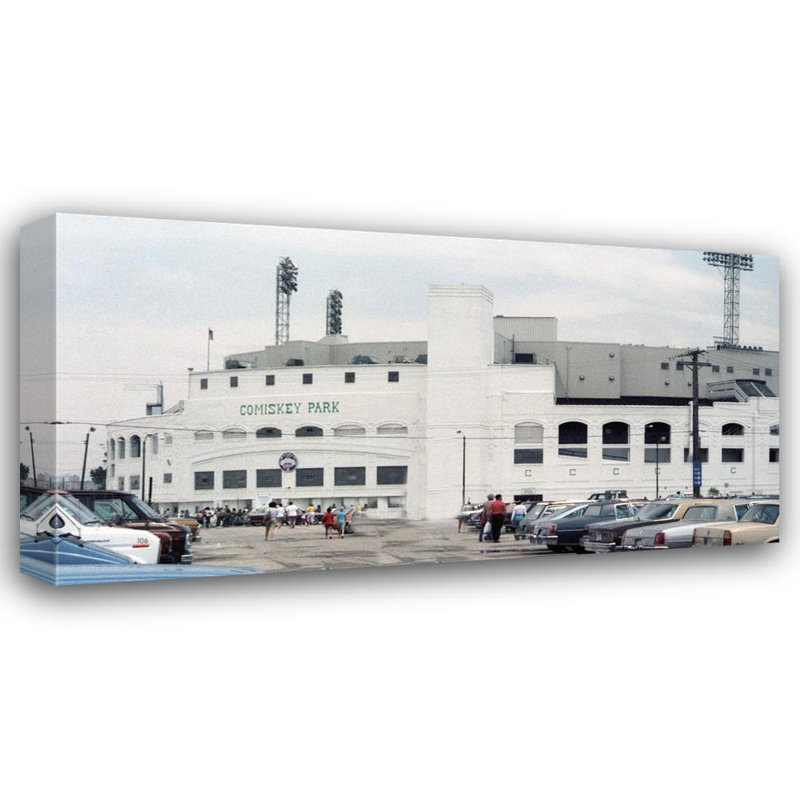 Comiskey Park, 25" H x 48" W