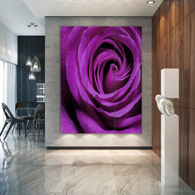 48 X 72 Multi Color Wood Canvas Flourish Screen 48 X 72 Multi Color Wood Canvas Flourish Screen