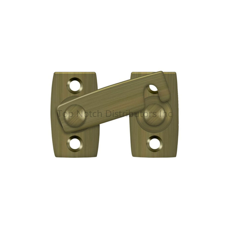 Brass Latch/Catch/Bolt, Antique Brass