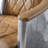 Tufted Genuine Top Grain Leather Armchair-1162847525