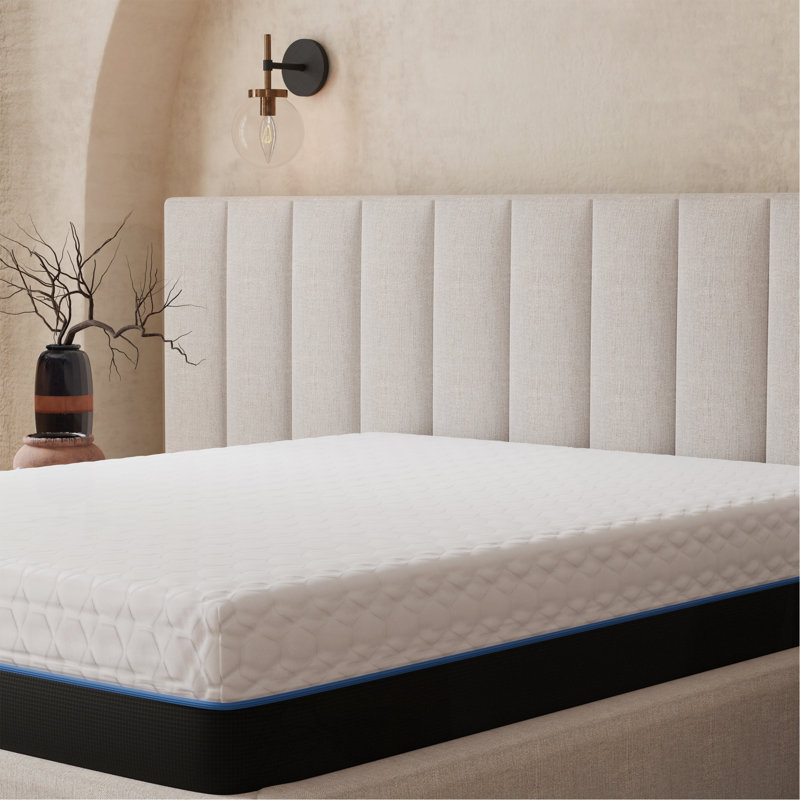 Copper Infused 12 Inch Soft Memory Foam Mattress, Queen