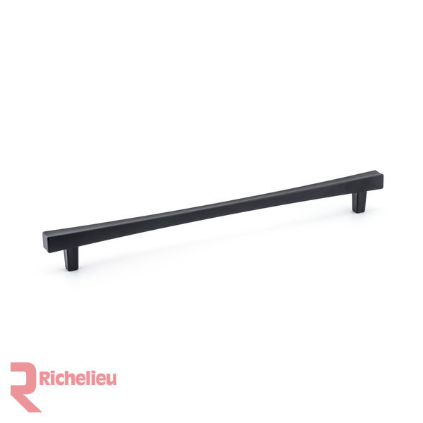 Expression Transitional Metal 10 1/8" Centre to Centre Bar Pull, Matte Black