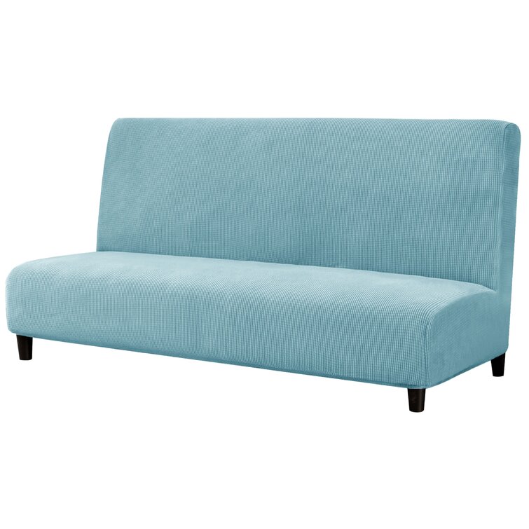 Latitude Run® Box Cushion Futon Slipcover & Reviews