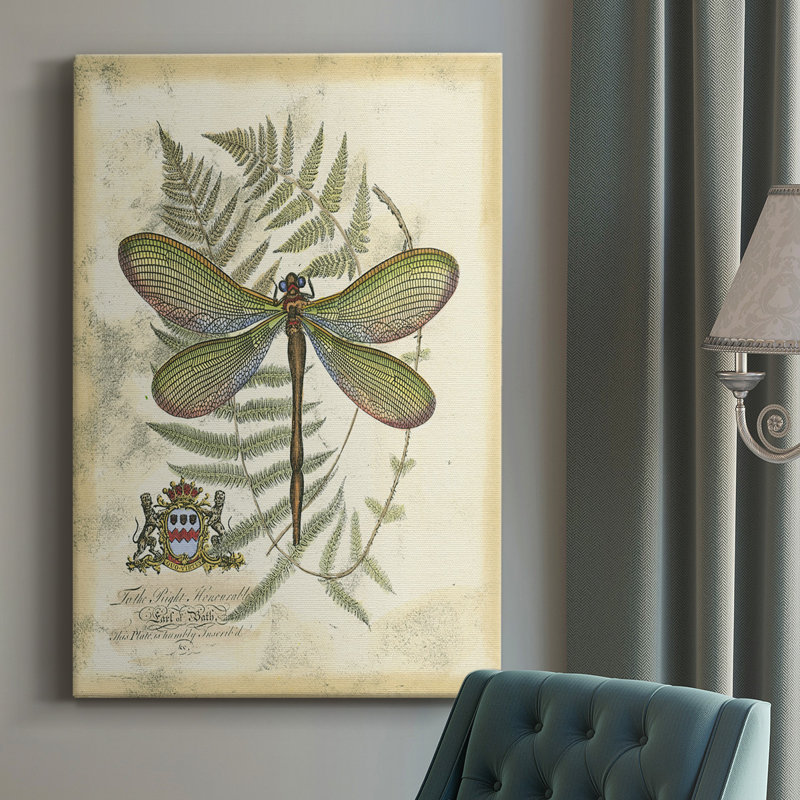 Regal Dragonfly I (PP) - impression sur toile tendue, H 60 po x l 40 po x P 1 po