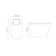 Elongated Smart Toilet 1.34 GPF With Auto Open/Close, Heated Seat, And Advanced Bidet Functions