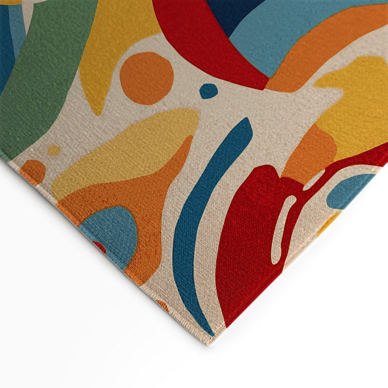 Bouncy Spark Indoor And Outdoor Area Rug, Rectangle 9' x 12'