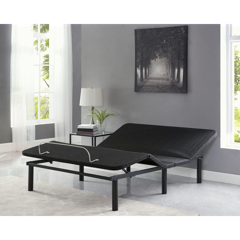 Adjustable Bed Frame Full, Head & Foot Incline, 7 Adjustable Positions, Wireless Remote