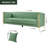 Dreiling 77.6" Faux Leather Tuxedo Arm Sofa-1053284789