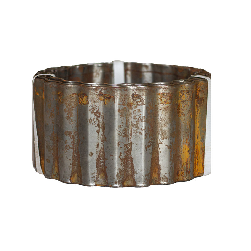 120 Ft. W Lawn Edging, Rusted, 12" H x 120" W