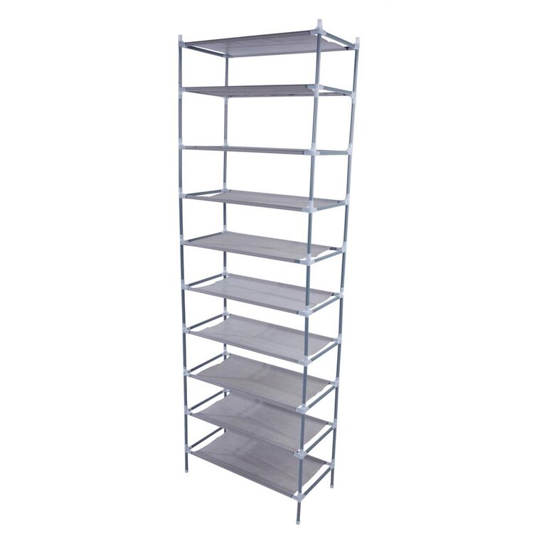 Rebrilliant 10 Tier Shoe Rack & Reviews