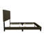 Lit simple gris anthracite avec structure robuste et pieds en tissu rembourrés-1957720522-1957720523