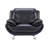Sulayman Faux Leather Armchair-97086056