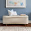 Banc de rangement courbé taupe Bailey-1625810382