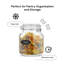 Ensemble de bocaux avec couvercle hermétique Brightware - 32 oz - ensemble de 3