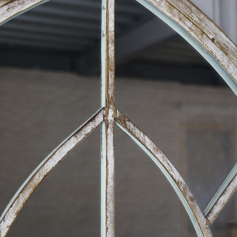 Rosenbalm Metal Flat Wall Mirror