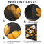 Reproduction d'art jaune jaune noir Golden Hour Glow Buttercups I - Bouton d'or-537362731-537362735