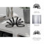 Anneau décoratif en métal pour sculpture Home Decor - Figurine abstraite moderne pour des décorations élégantes dans le salon - Noir-453885860
